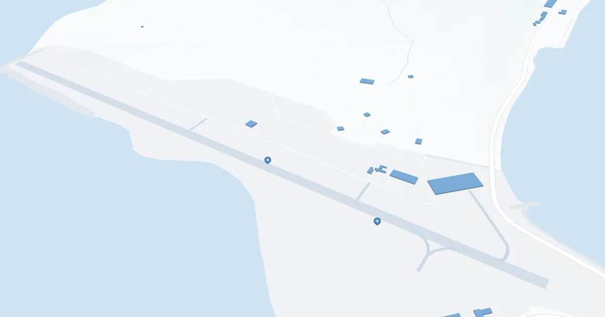 Tom Madsen-Dutch Harbor Airport (DUT) Map