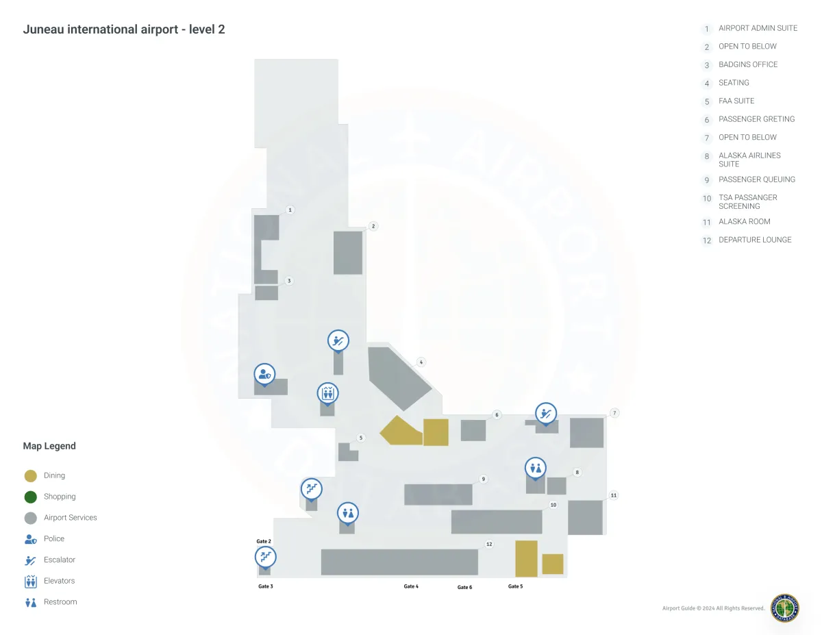 JNU Terminal / Level 2 Map