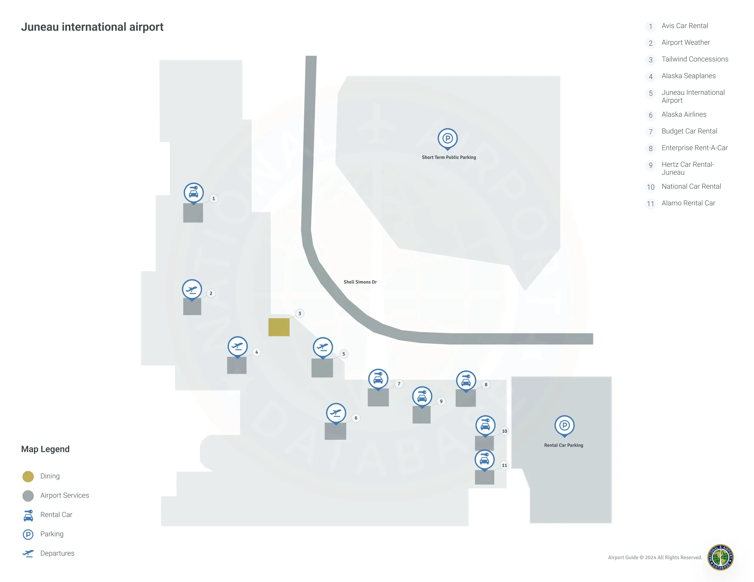 JNU Terminal / Level 3 Map