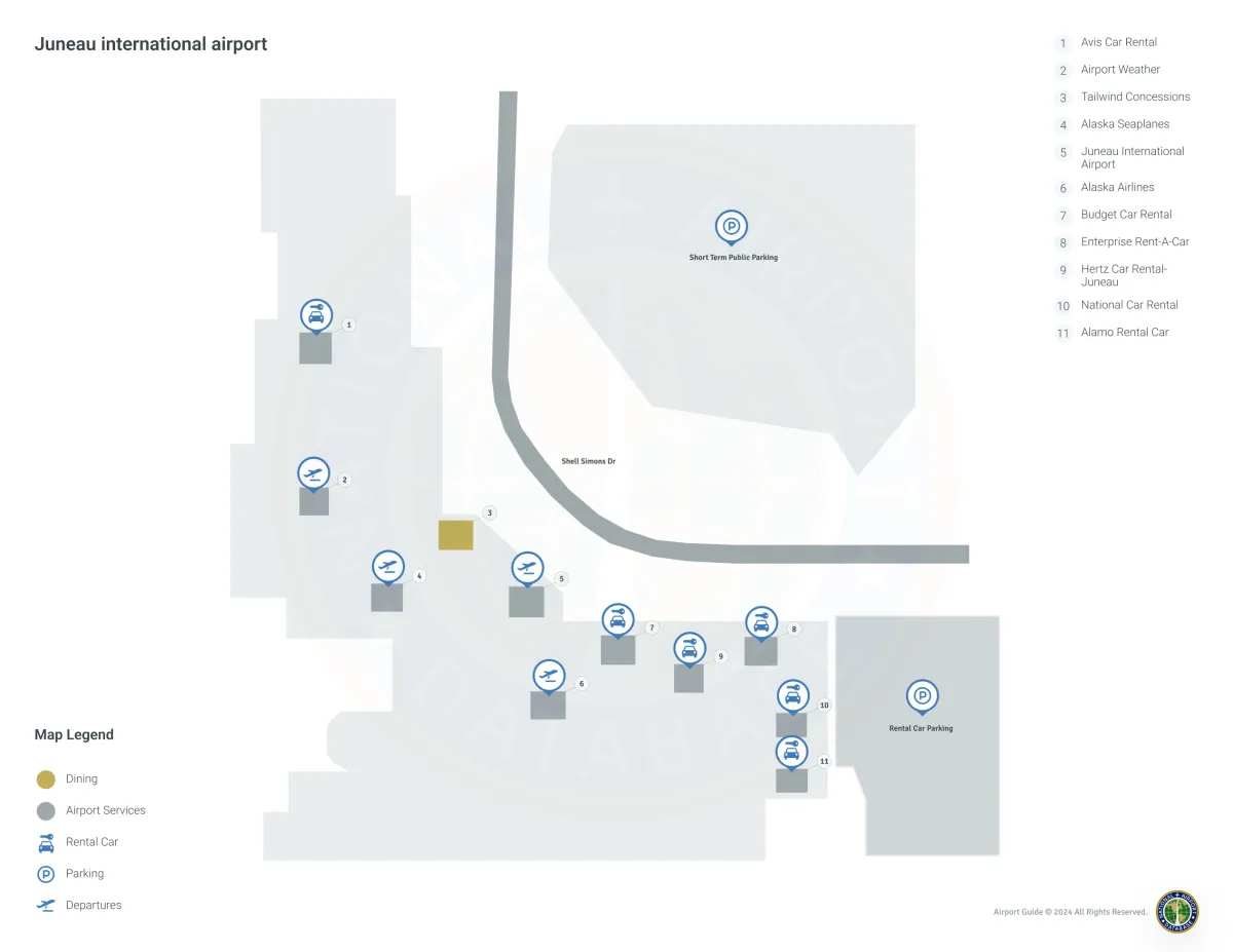 JNU Terminal / Level 3 Map
