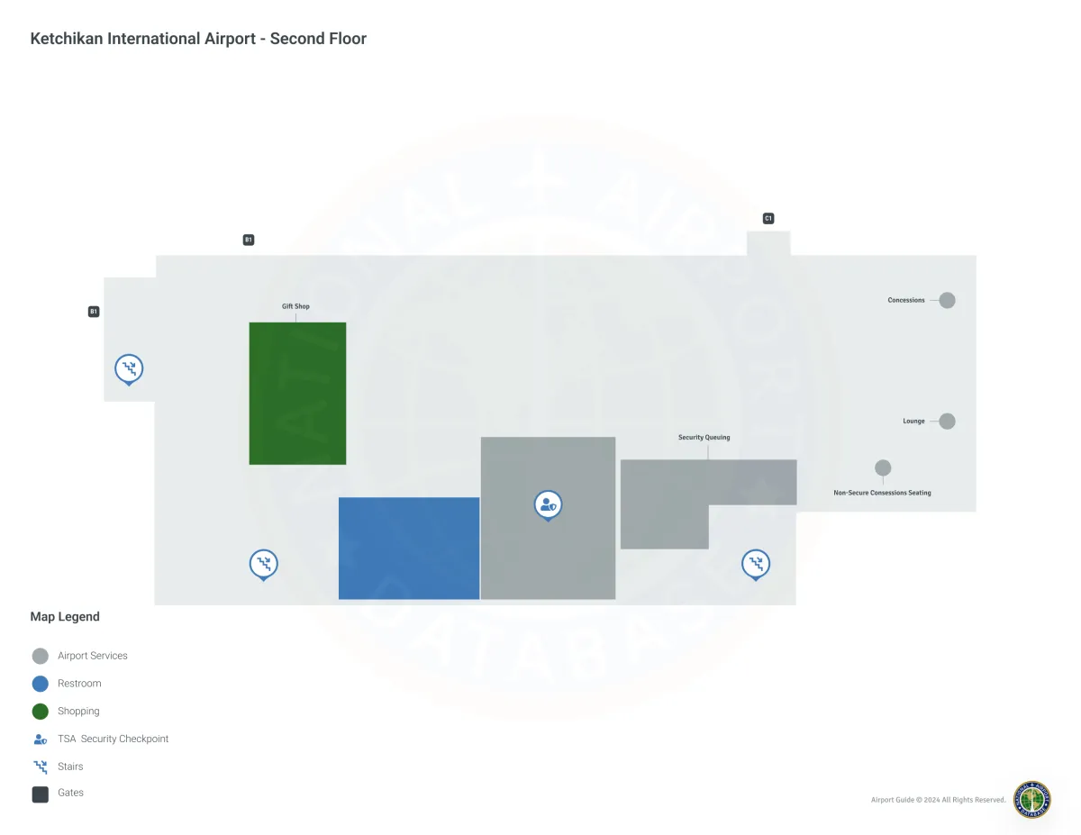 KTN Terminal Level 2 map