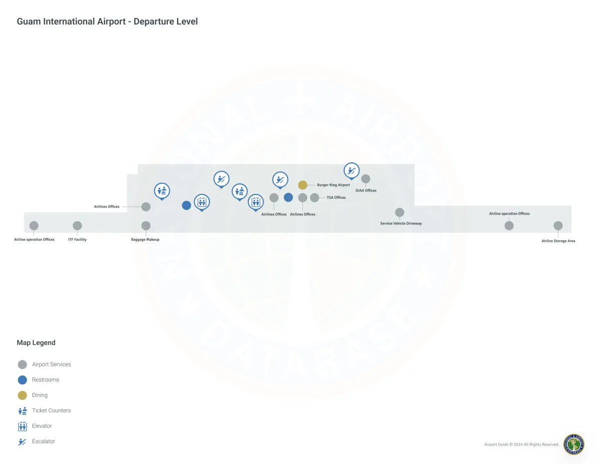 GUM Terminal LL / Level 2 Map
