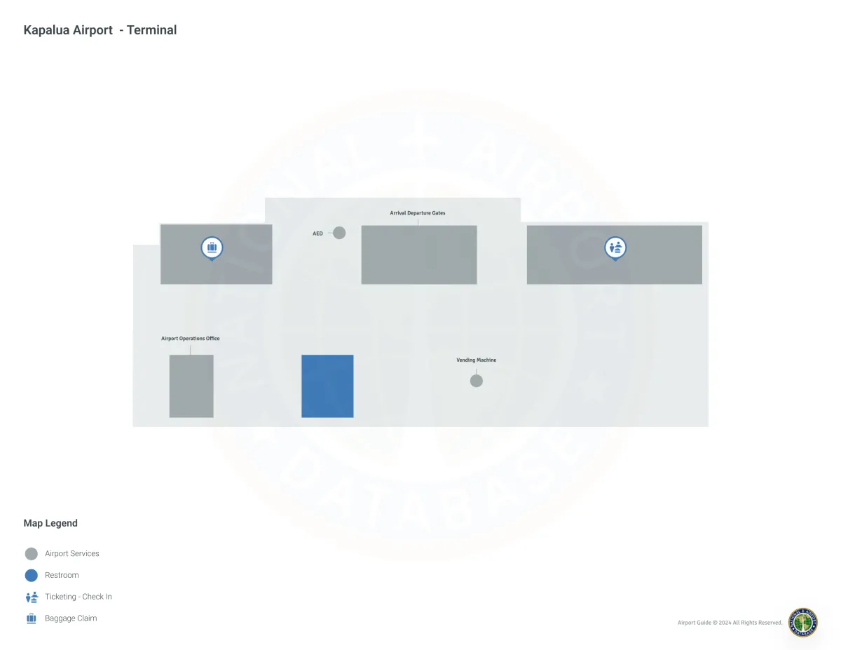 JHM Terminal / Level 1 Map