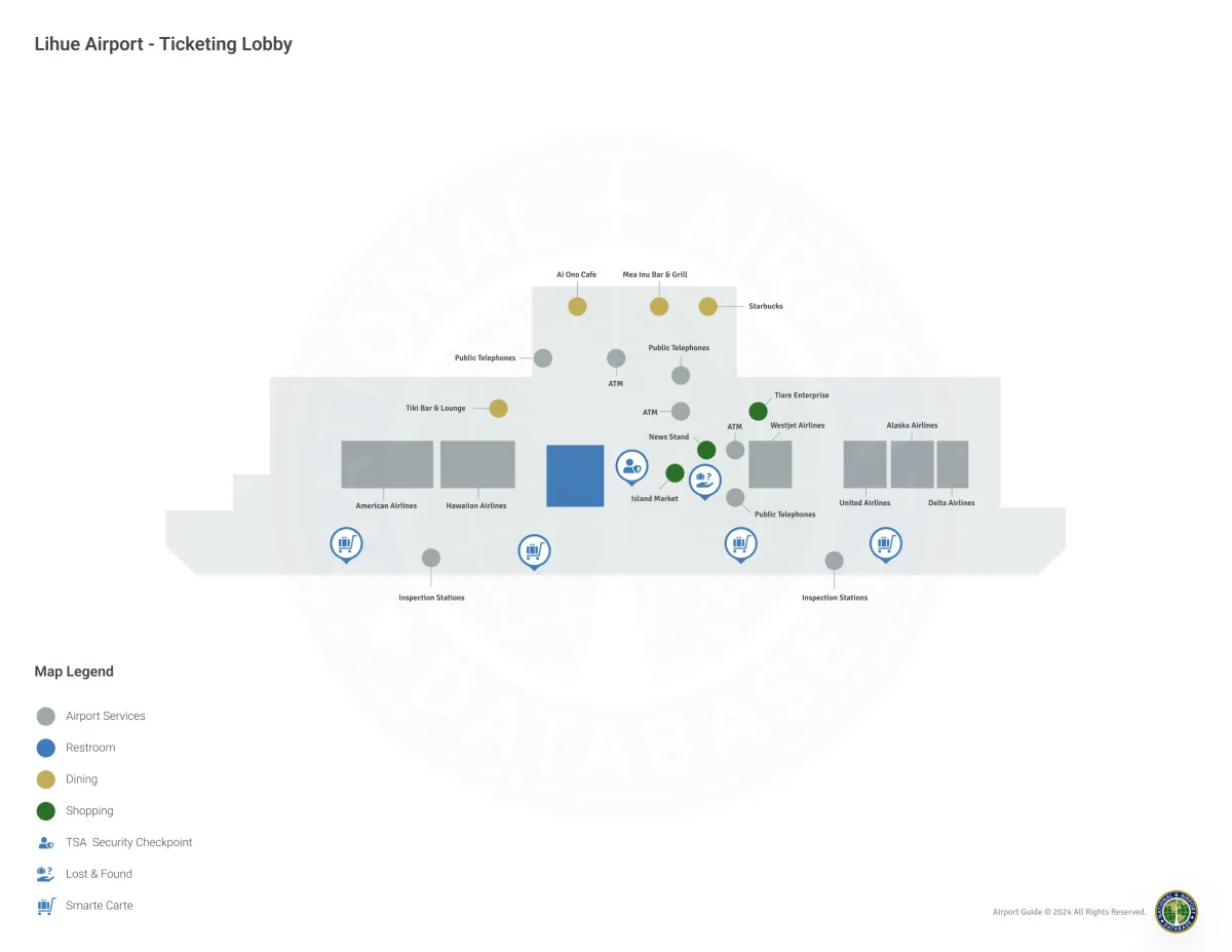 LIH Terminal Level 1 map