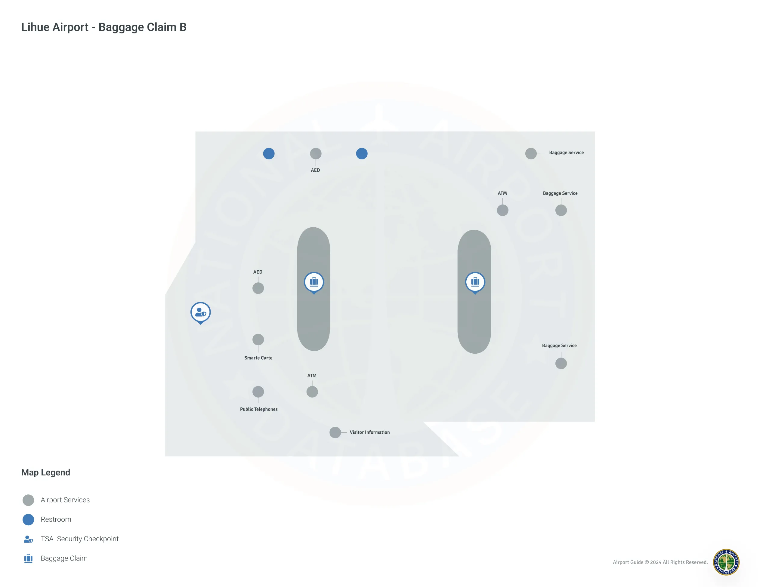LIH Terminal / Level 4 Map