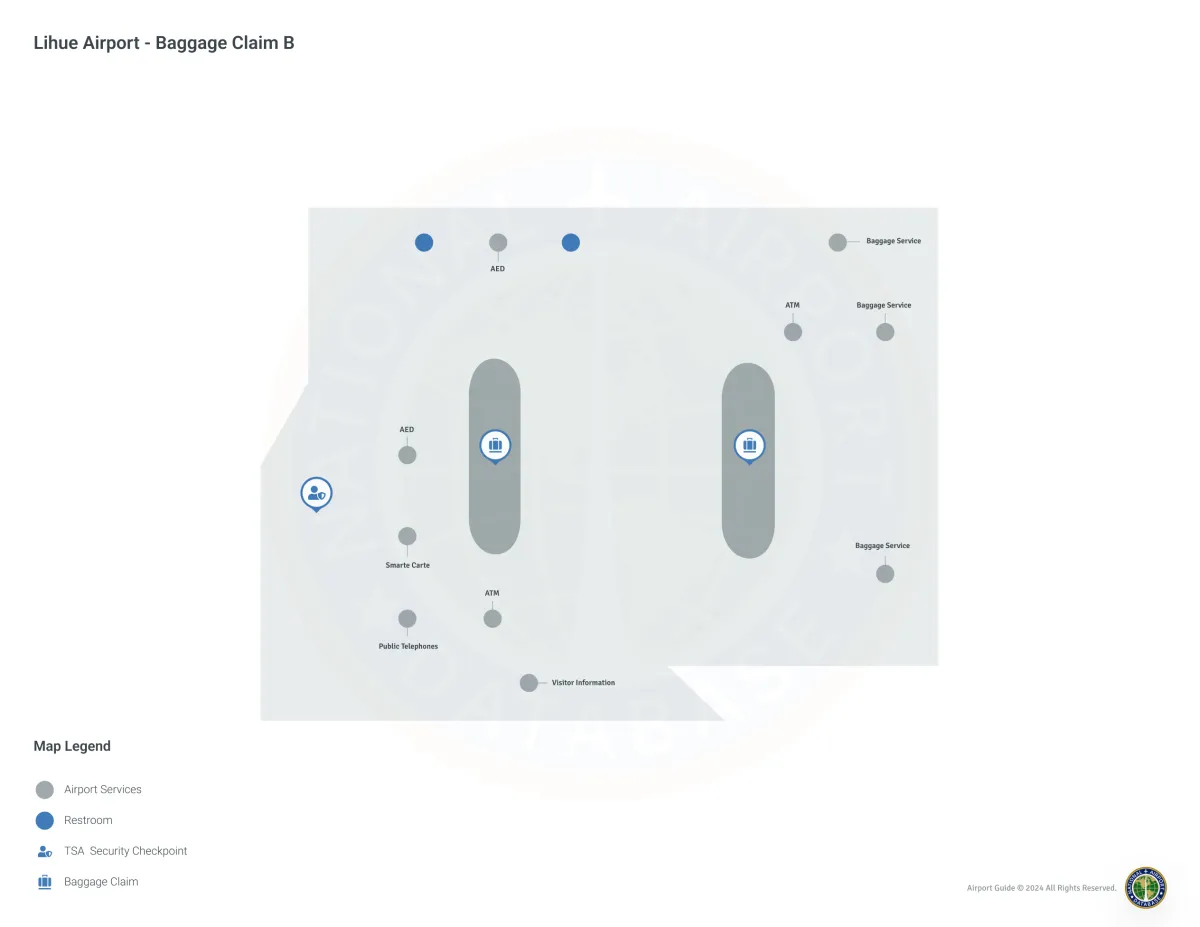 LIH Terminal Level 4 map