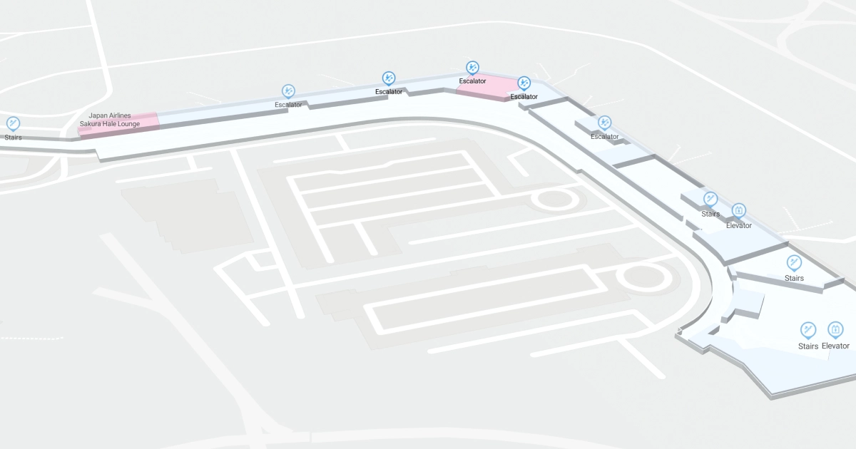 Daniel K Inouye International Airport Terminal 2 Map