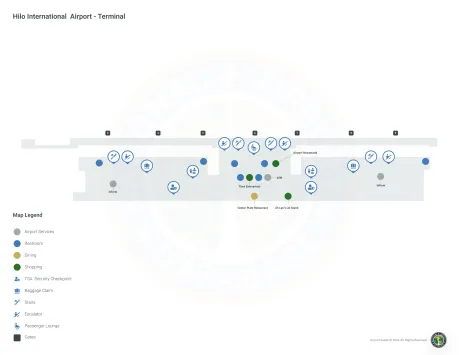 ITO Airport Terminal Map